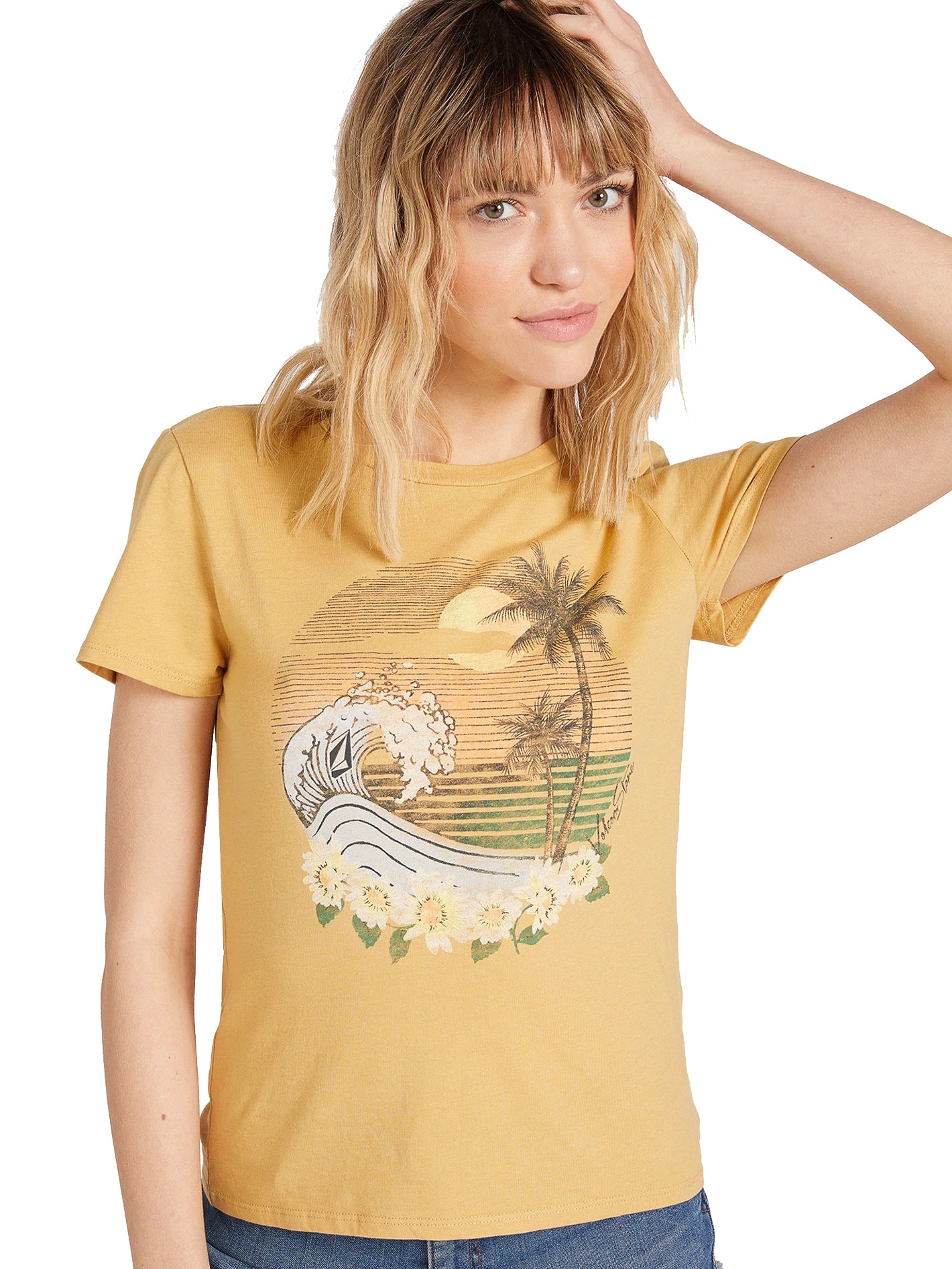 Volcom Stoked On Stone Graphic Tee DGD L