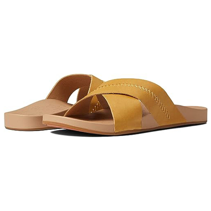 Olukai Kipe a Olu Womens Sandal 7LGS-Golden Harvest-Golden Sand 5