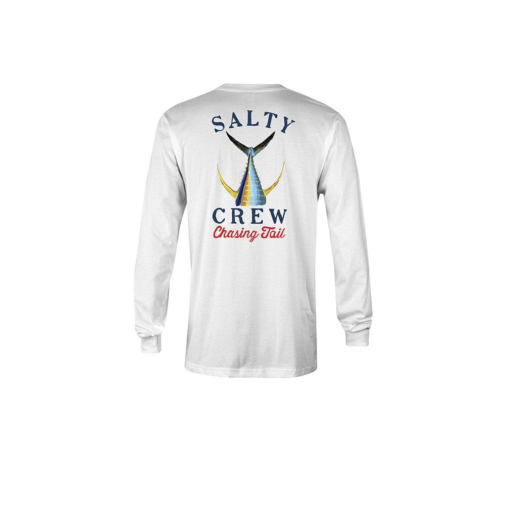 Salty Crew Tailed LS Tech Tee White XL