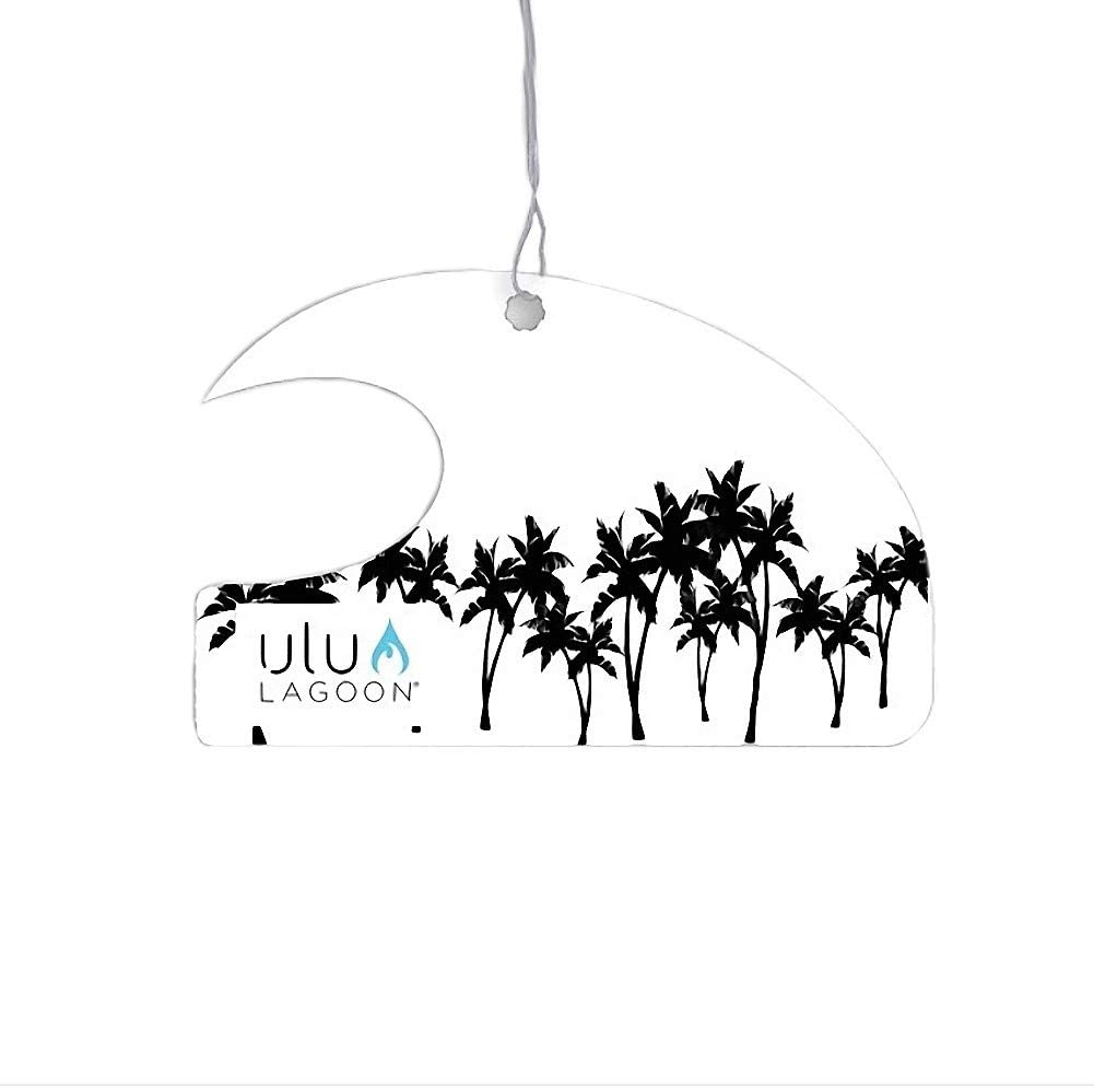 Ulu Lagoon Air Freshener Black Palms Mini Wave 3-Pack