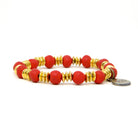 Simbi 7mm Mission Up Bracelet Red OS