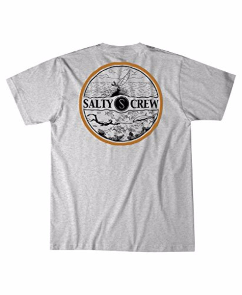 Salty Crew Over Under Tee ATH-AtleticHeather XL