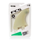 FCS M3 Natural Glass Flex Tri-Fin Set S.