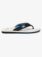 Quiksilver Molokai Layback Mens Sandal XKBW-Black-Blue-White 14