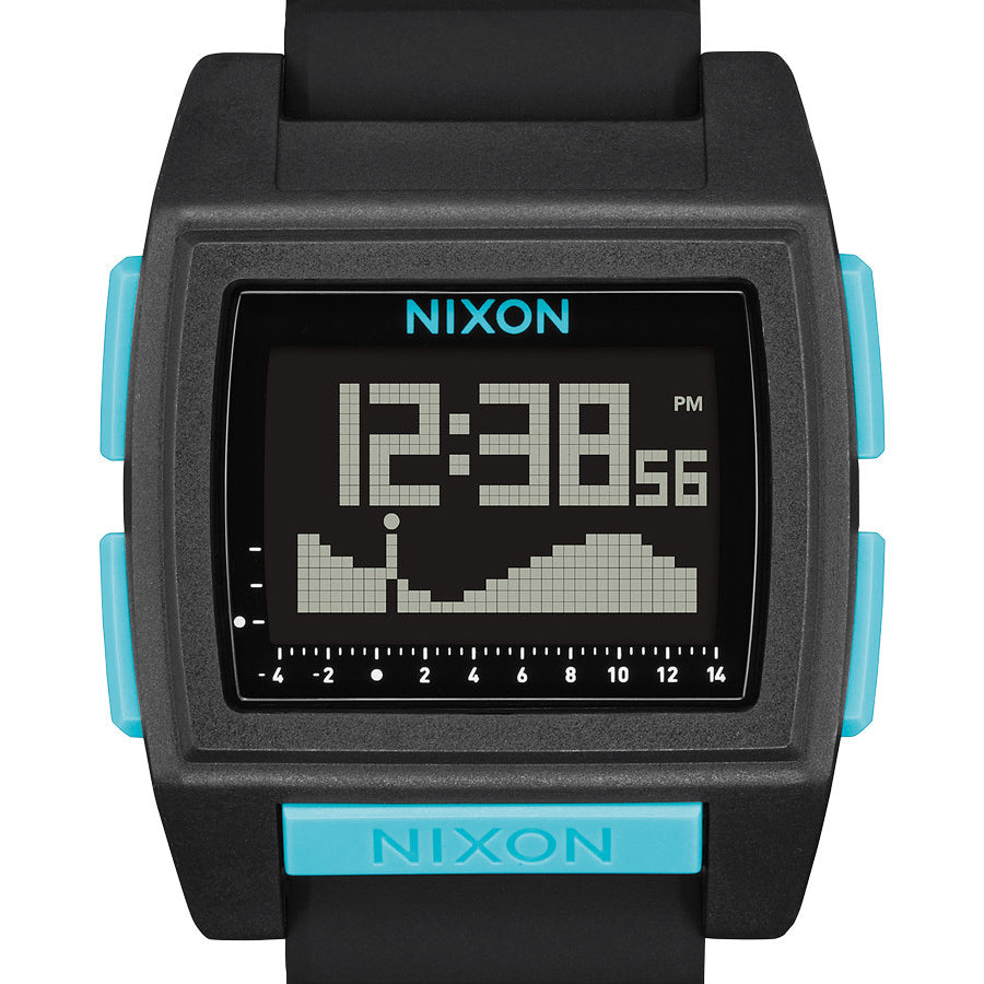 Nixon The Base Tide Pro Watch 602-All Black-Blue