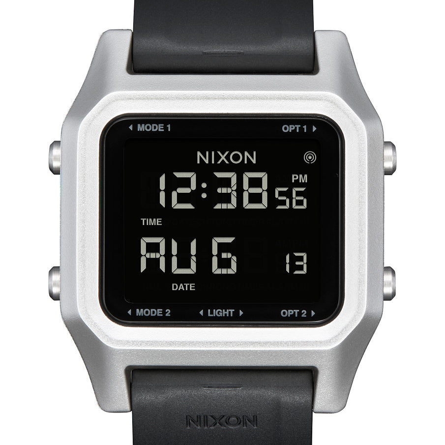 Nixon The Staple Watch 625-Silver-Black