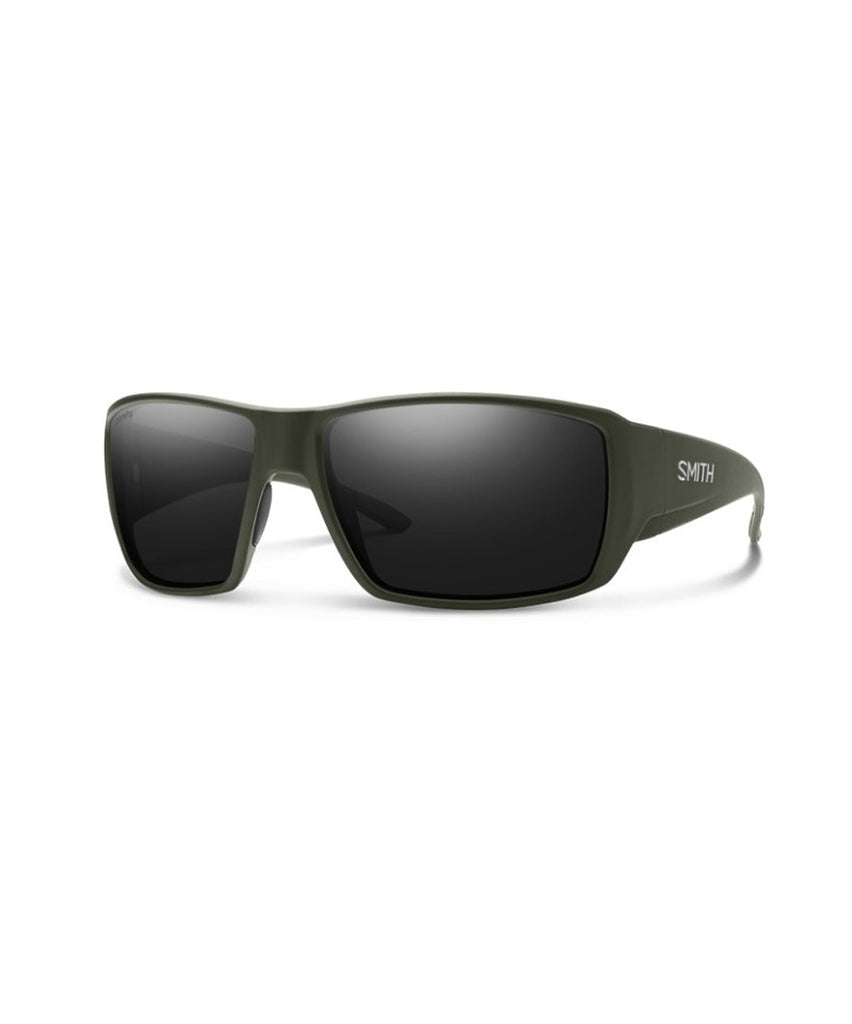 Smith Guides Choice Polarized Sunglasses MatteMoss Black Chromapop