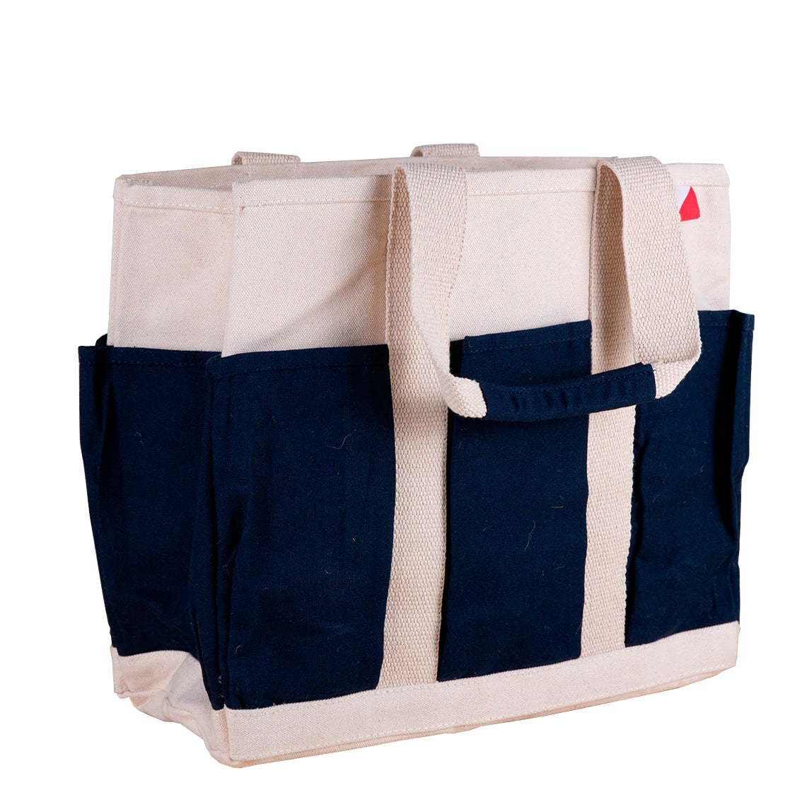 Shore Pocket Medium Tote Bag Navy OS
