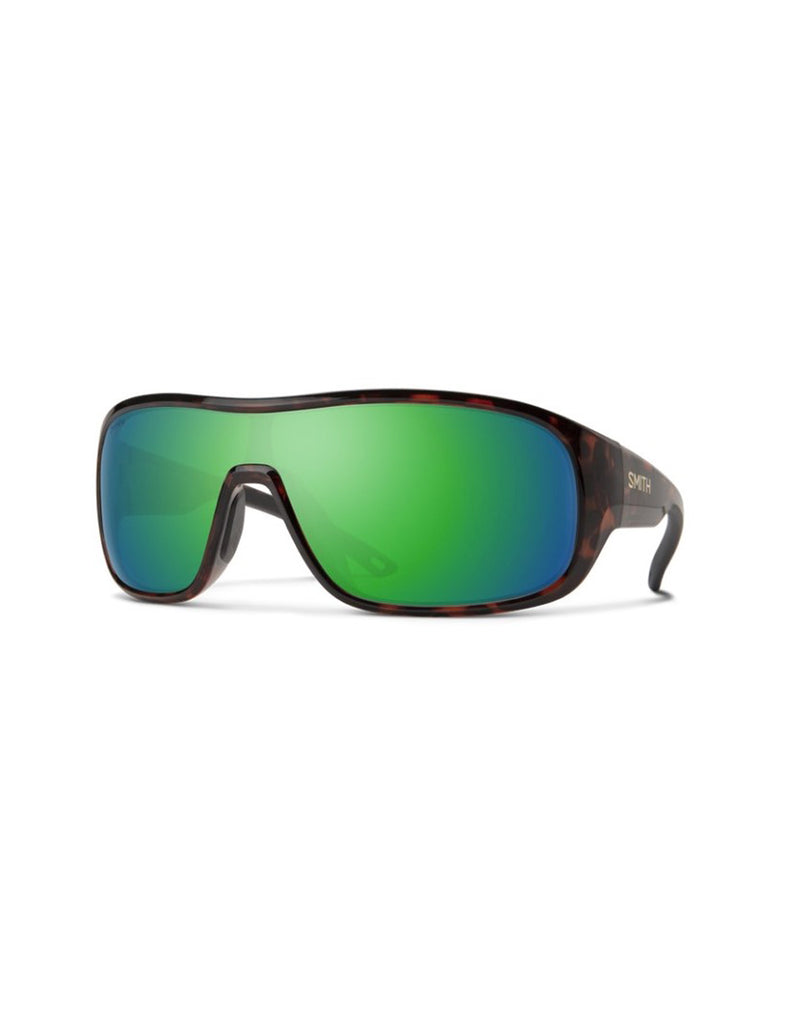 Smith Spinner Polarized Sunglasses Tortoise Green Mirror