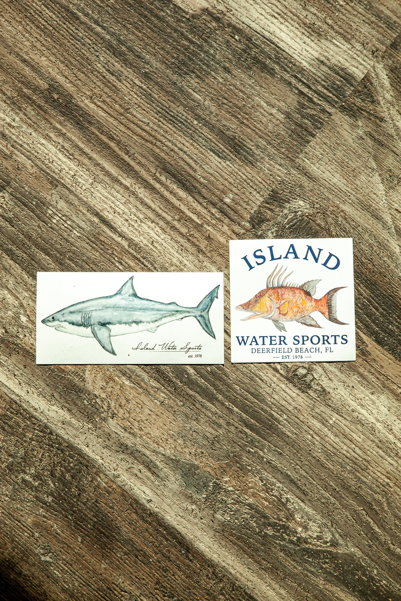 Island Water Sports Watercolor Sticker Pack