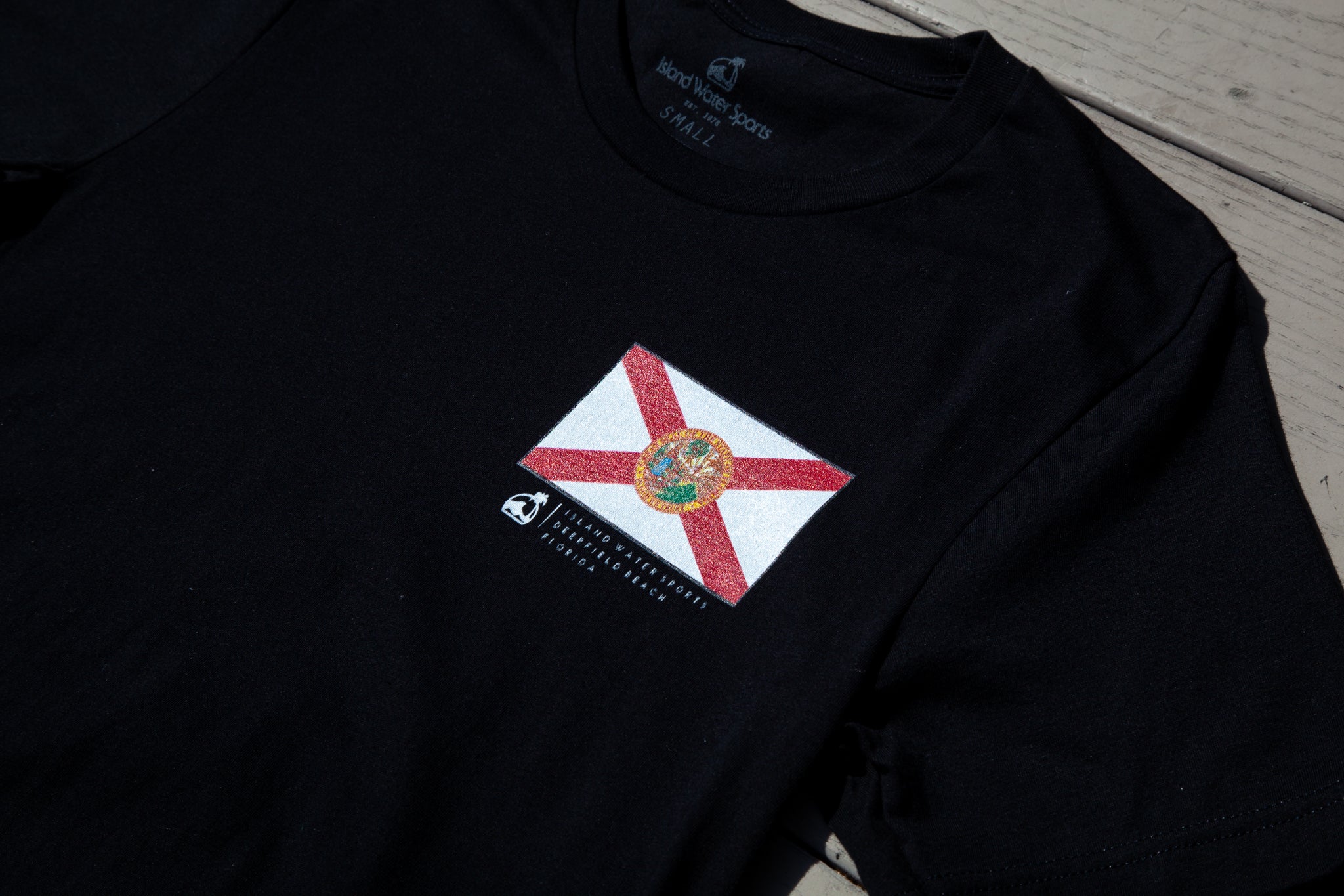 Island Water Sports Florida Pride S/S Tee Black XXXL