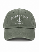 SA Anchor Hat Olive-DELRAY OS