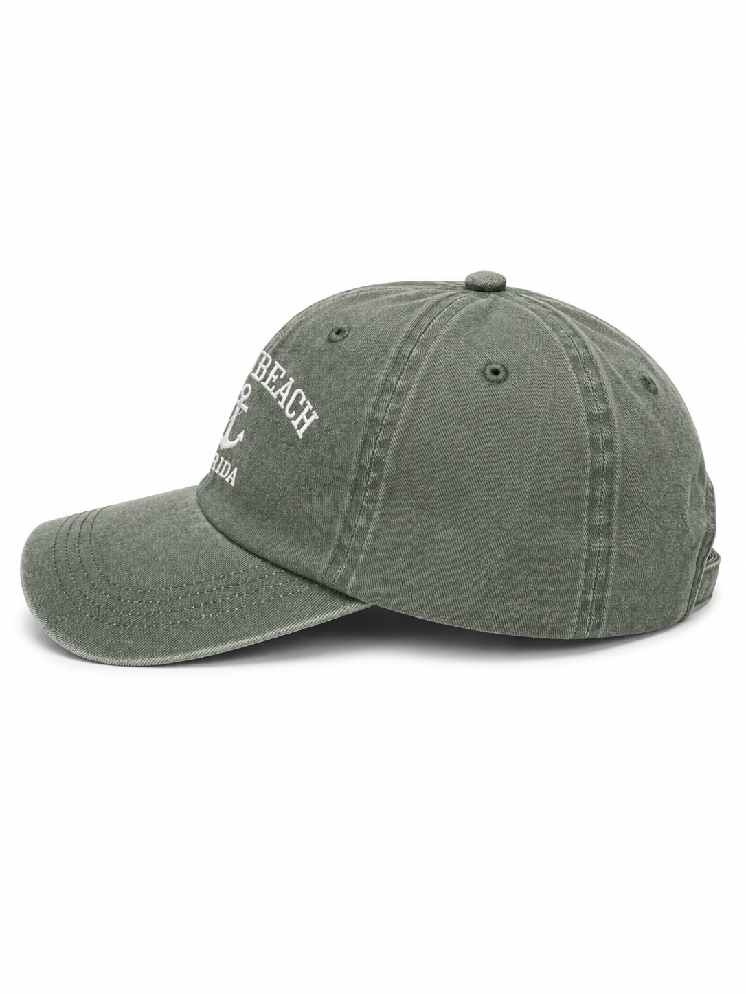 SA Anchor Hat Olive-DELRAY OS