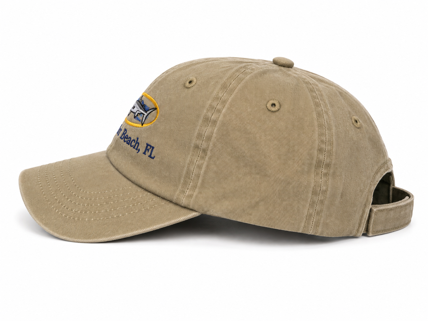 SA Shark Kids Hat Khaki-DFB OS