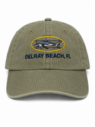 SA Shark Kids Hat KhakiNavy-Delray OS