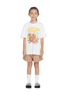 Volcom Lil Girls TRULY STOKED BF TEE SWH M