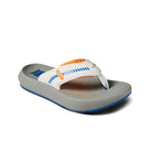Reef Swellsole Cruiser Mens Sandal Blue-White-Orange 11