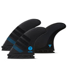 Futures Fins JJ-2 Alpha Thruster Fin Set Carbon-Blue S