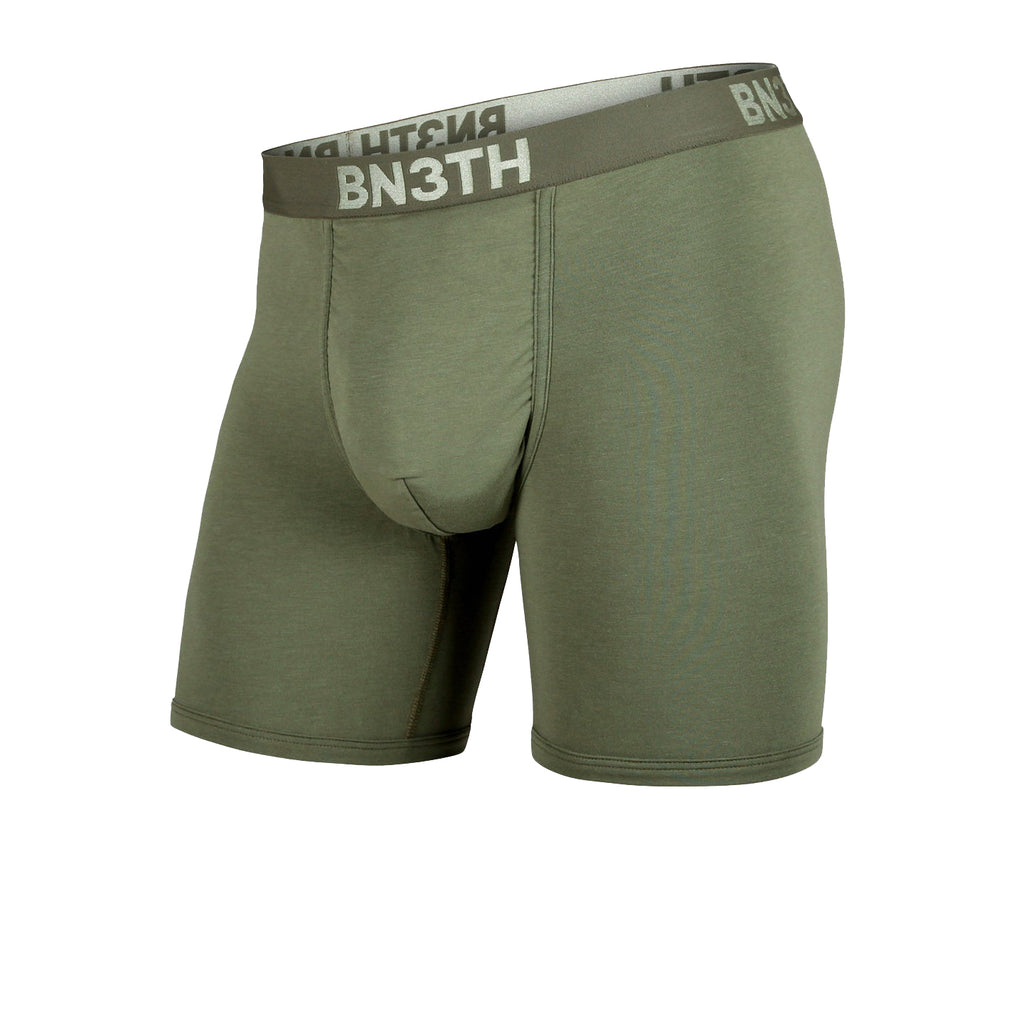 BN3TH Classic Solid Boxer Brief Pine/Haze XS