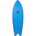 Channel Islands Surfboards Feb Fish Blue/Purple 5ft5in Futures