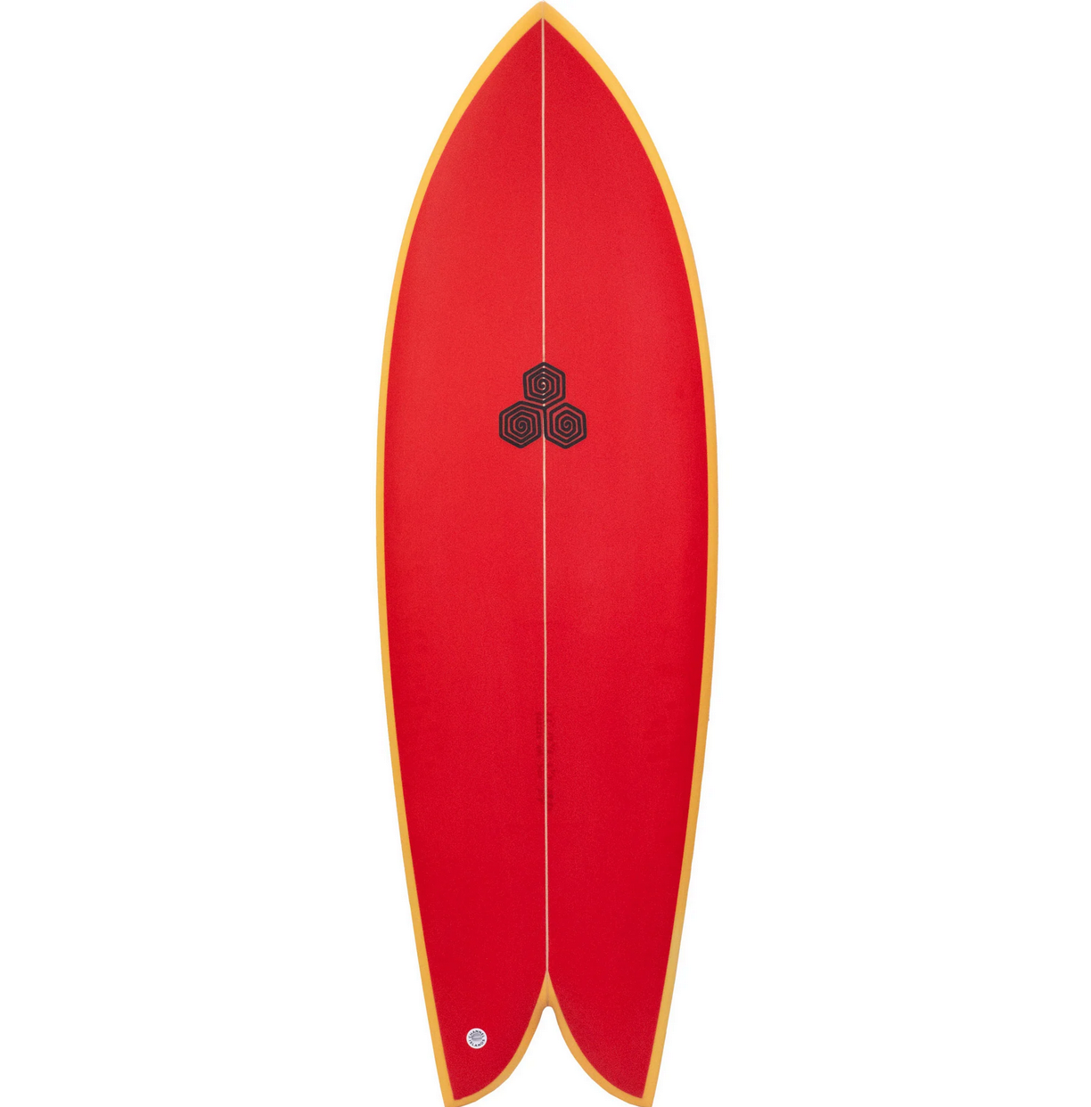 Channel Islands Surfboards Feb Fish Red/Yellow 5ft11in Futures