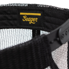 Seager Whitewater Nylon Mesh Snapback Black OS