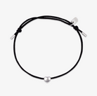 Pura Vida Lydia Charm with Heart Bracelet  Black