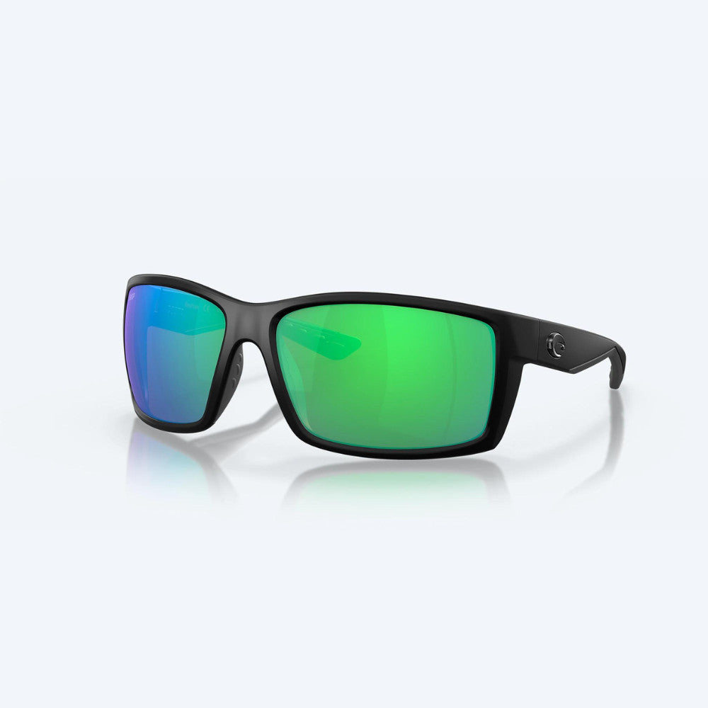 Costa Del Mar Reefton Polarized Sunglasses Blackout GreenMirror 580P