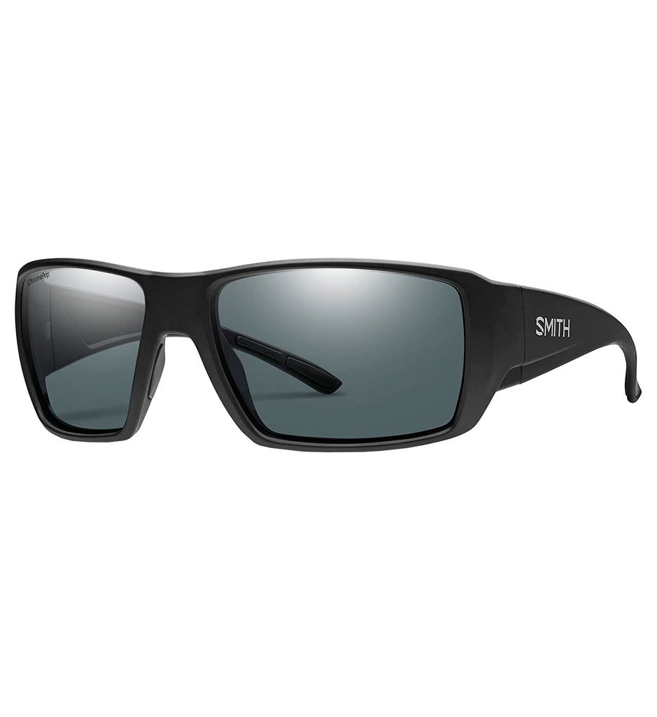 Smith Guide's Choice XL Polarized Sunglasses Matte Black Gray Glass