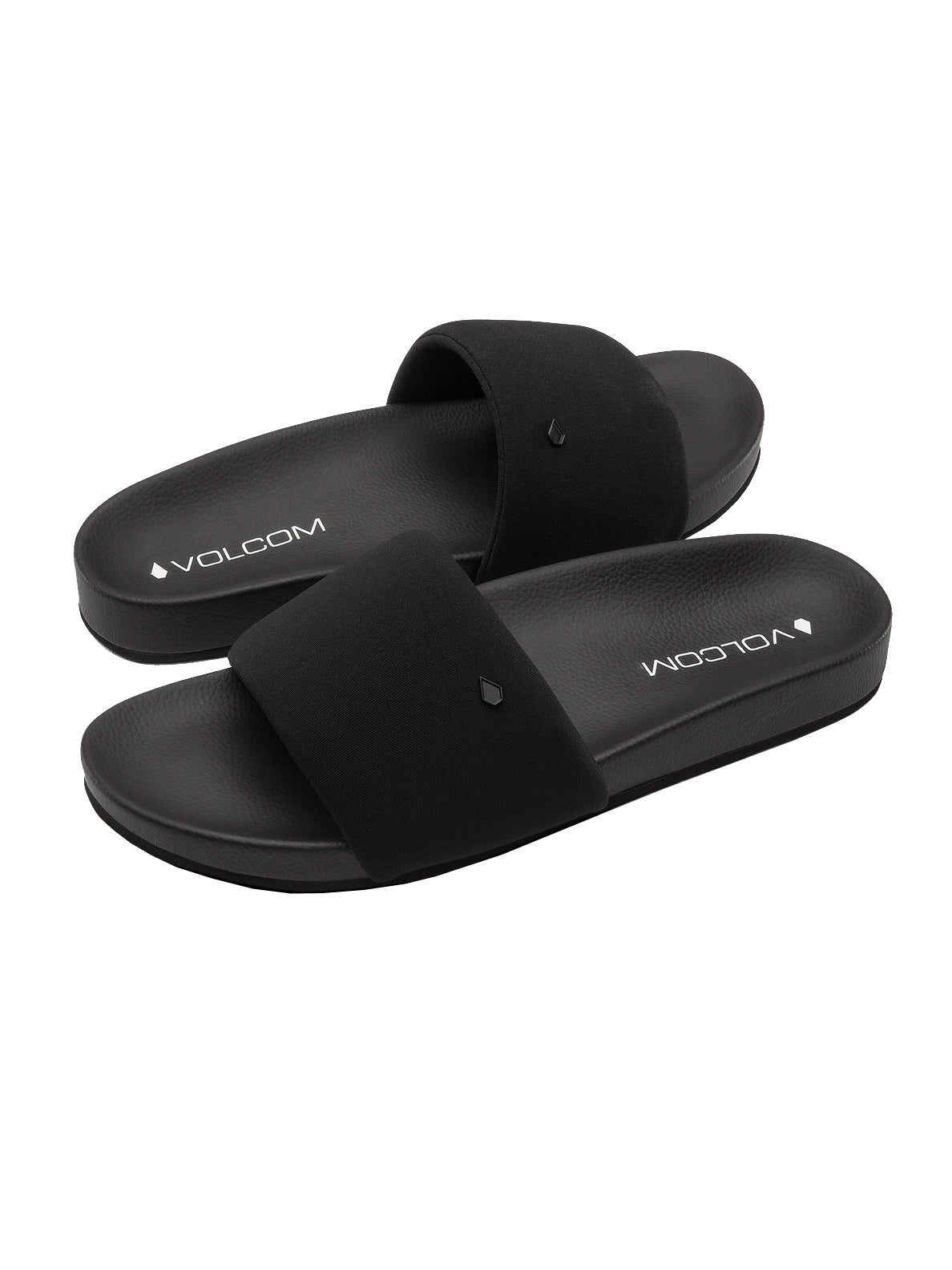 Volcom Cool Slide Womens Sandal BLK-Black 10