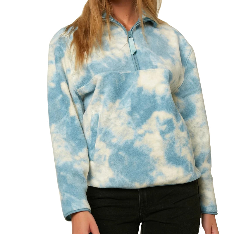 ONell Lucie Supersherpa Tye Dye Pullover SMO-Blue XS
