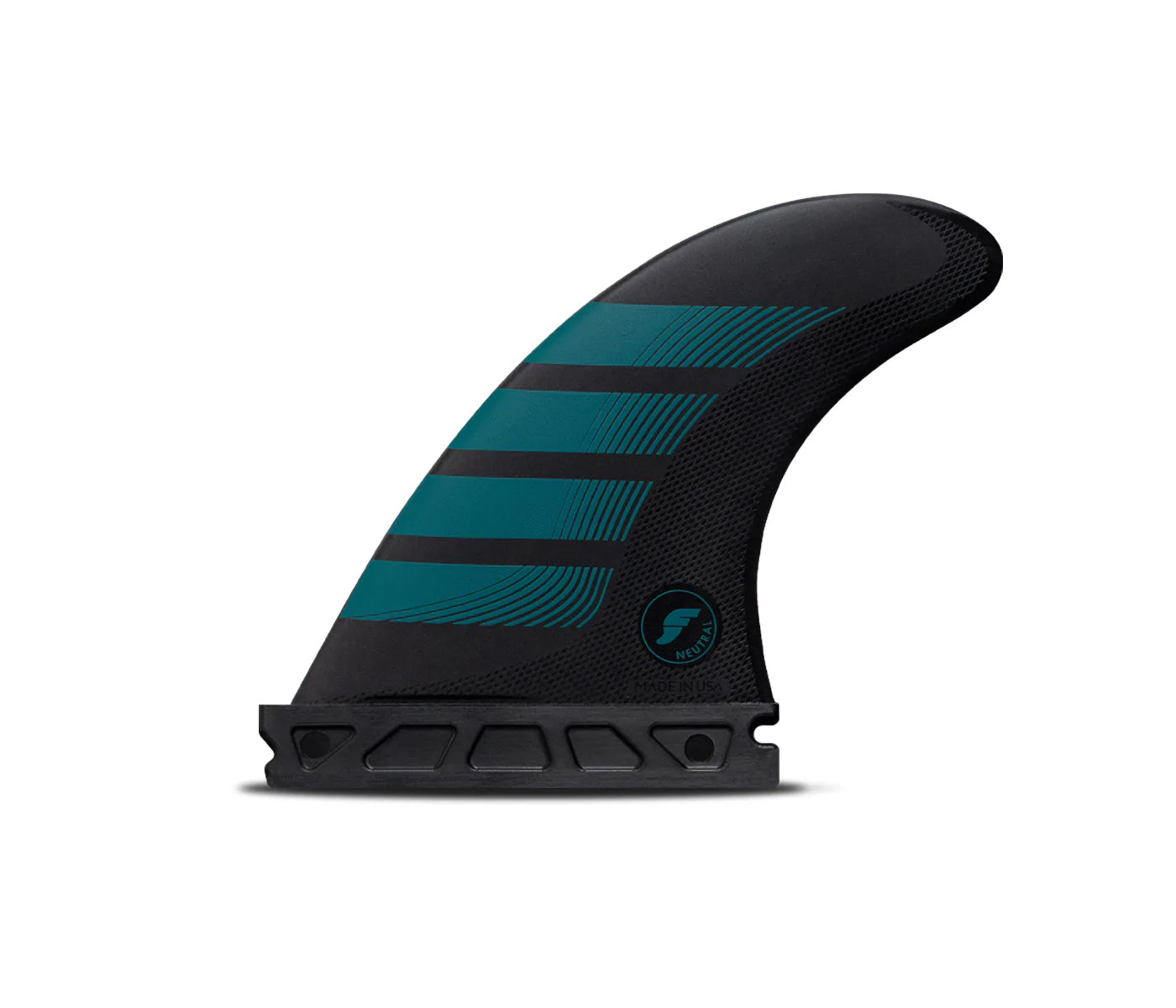 Futures Fins F4 Alpha Thruster Set Carbon-Aqua S