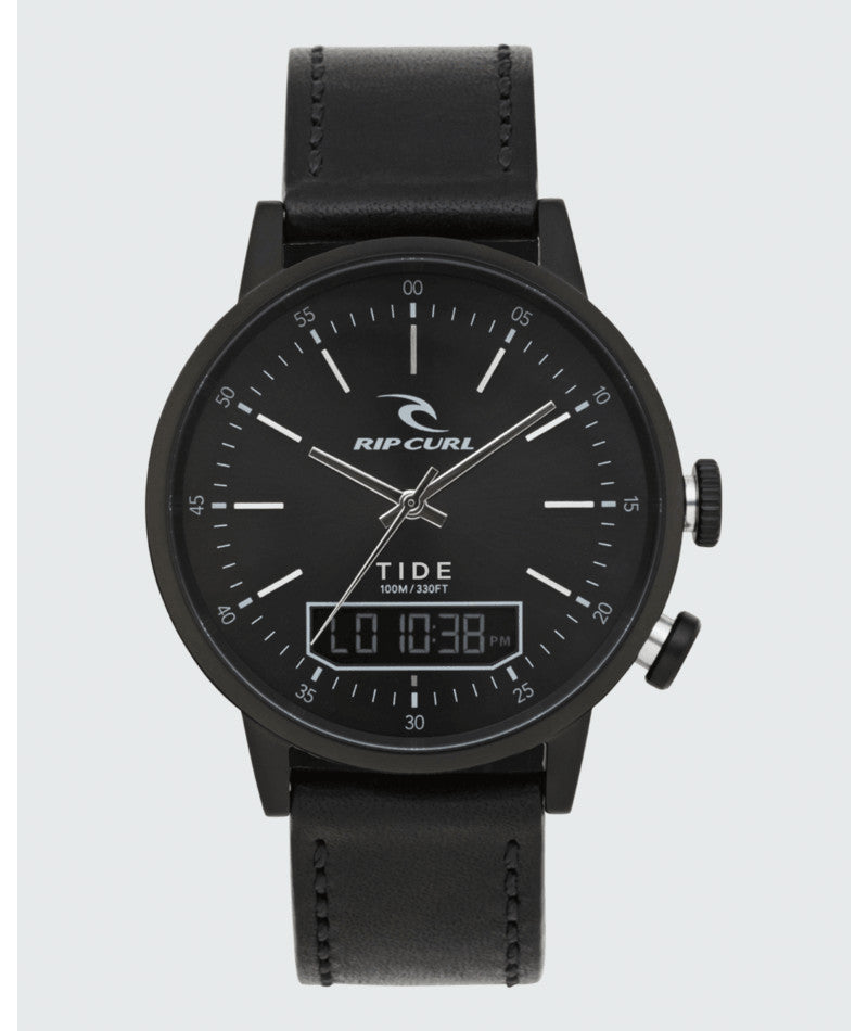 Rip Curl Drake Tide Digital Leather Watch