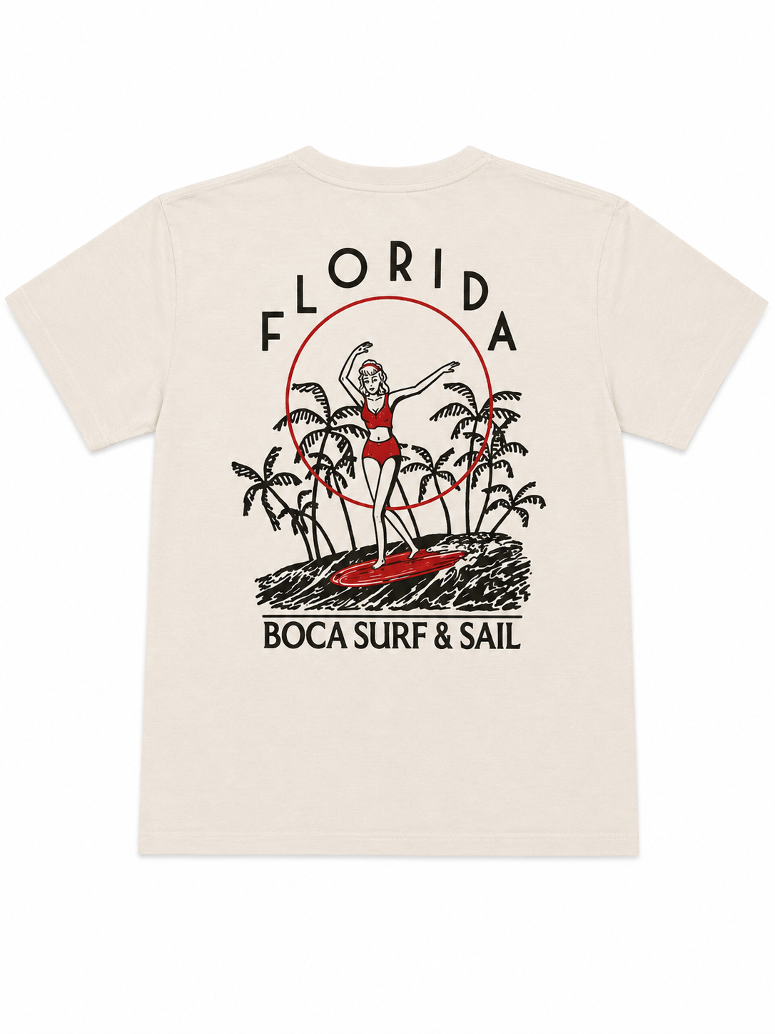 IWS Sink or Swim  SS Tee Boca - Natural XL