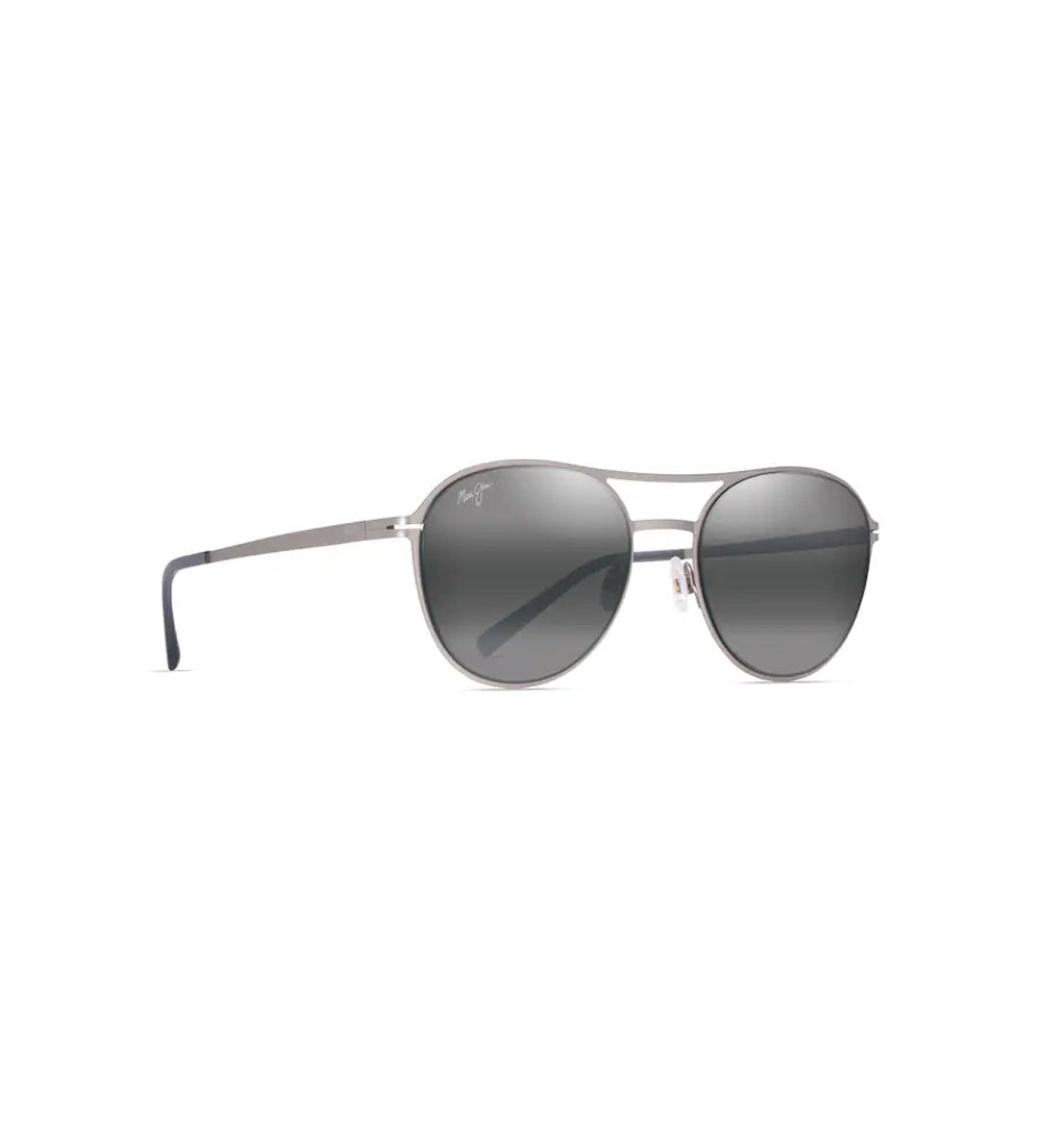 Maui Jim Half Moon Polarized Sunglasses Titanium Grey