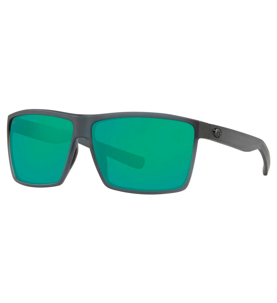 Costa Del Mar Rincon Polarized Sunglasses MatteSmokeCrystal GreenMirror 580G