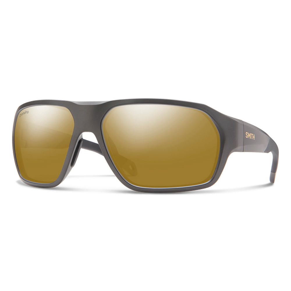 Smith Deckboss Polarized Sunglasses MatteGravy BronzeMirror