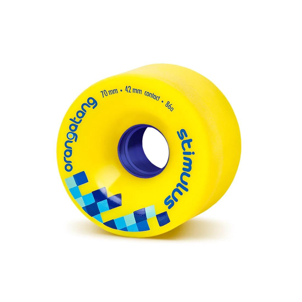 Orangatang Stimulus Yellow 70mm 86A