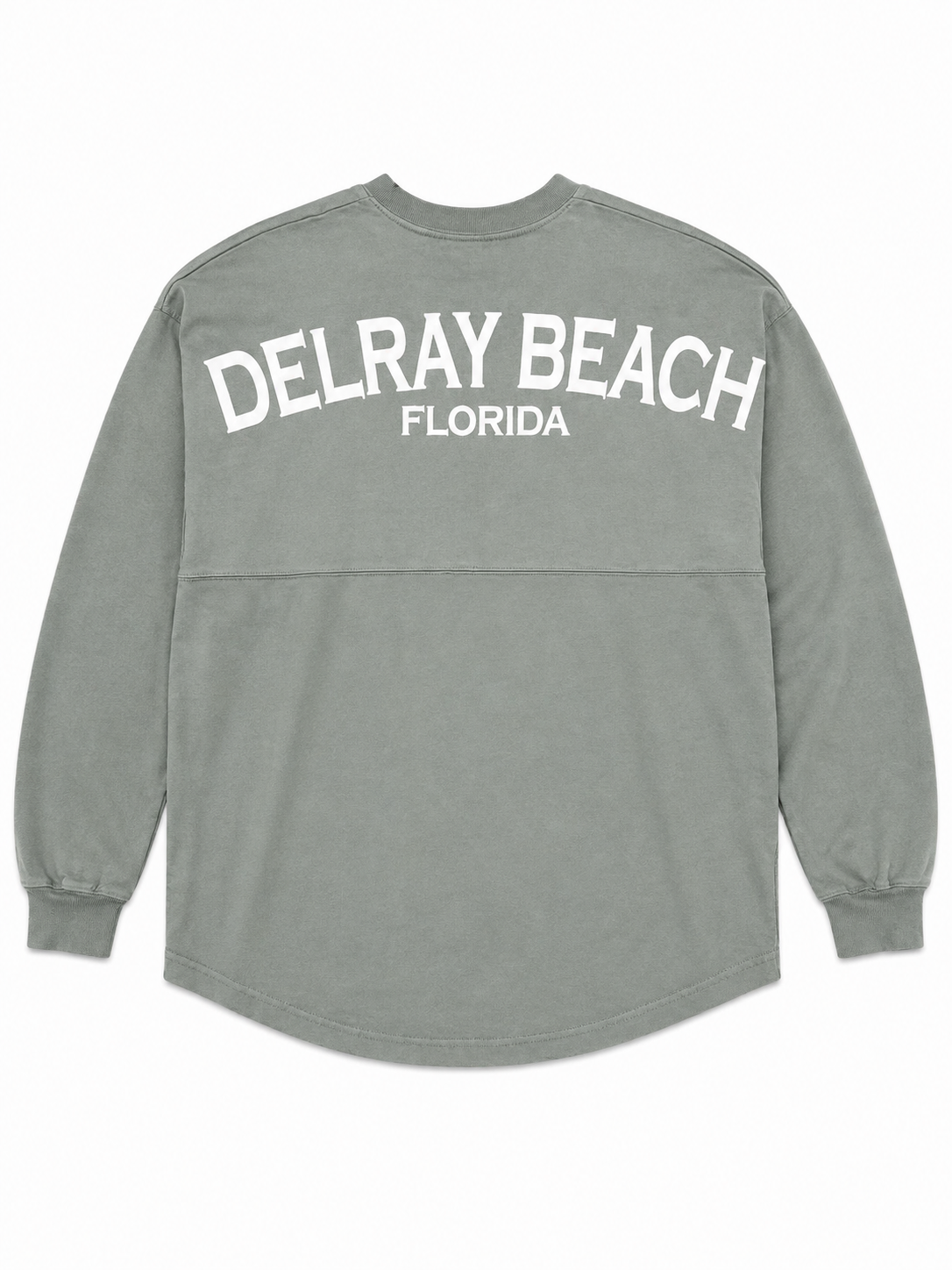 Spirit Jersey Original Crew Neck Delray beach LS Shirt BAYLEAF XS