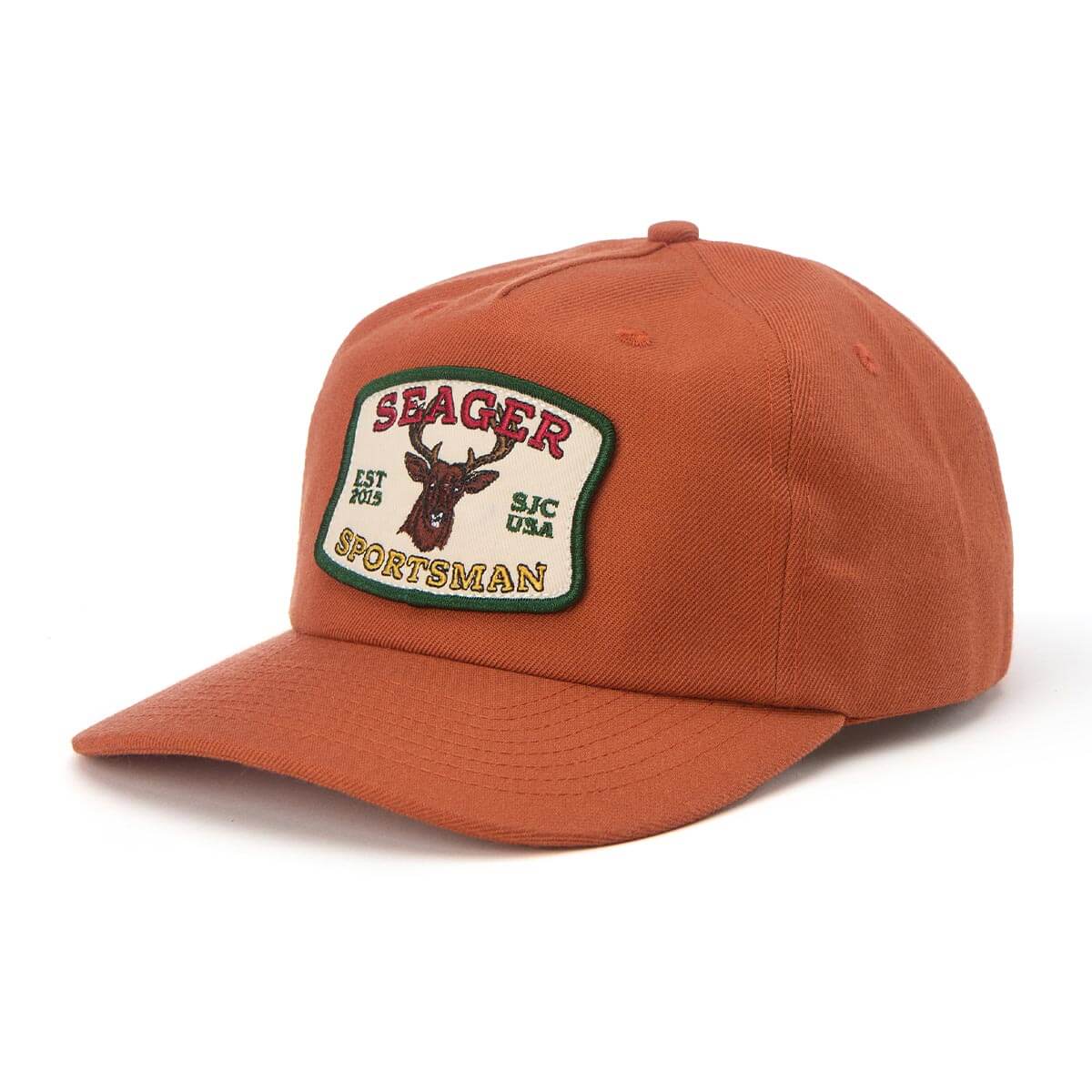 Seager Sportsman Hat Orange OS