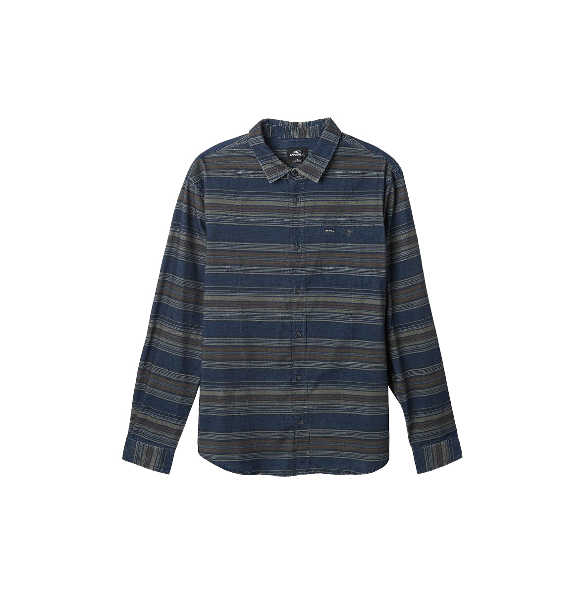 Oneill Caruso Stripe LS Woven NVY2 L