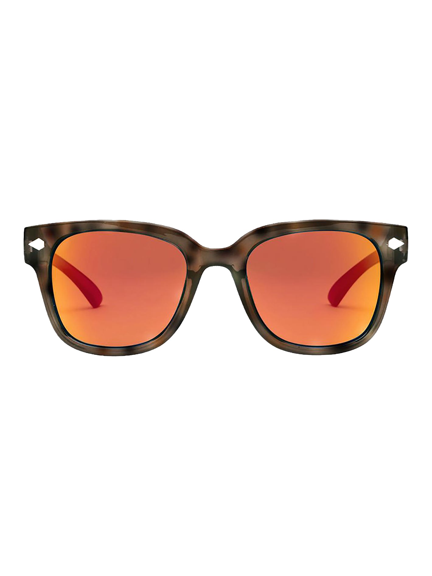 Volcom Freestyle Sunglasses  GlossTort HeatMirror Square