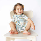 Emerson and Friends Shortie Baby Romper  Manatee 0-3M
