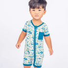 Emerson and Friends Shortie Baby Romper  SharkFriends 3-6M