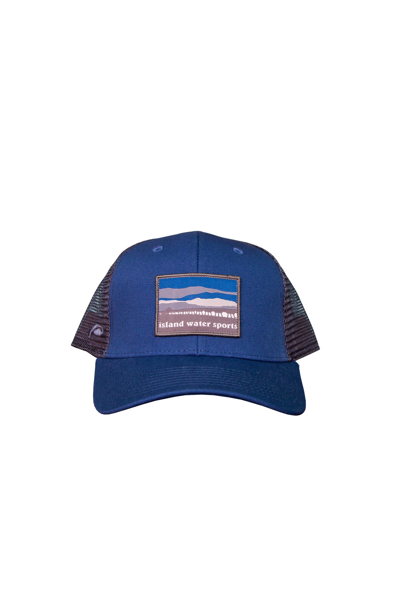 Island Water Sports Pier-6 Trucker Hat Cobalt OS