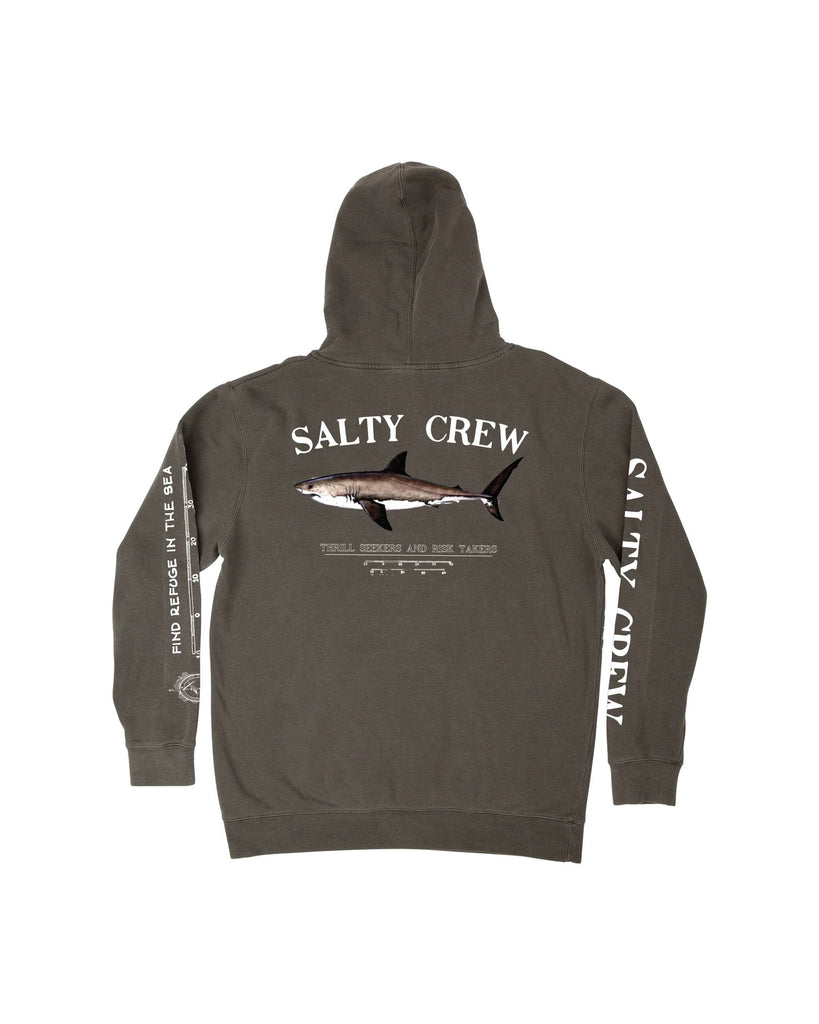 Salty Crew Bruce Hooded Fleece Charcoal M