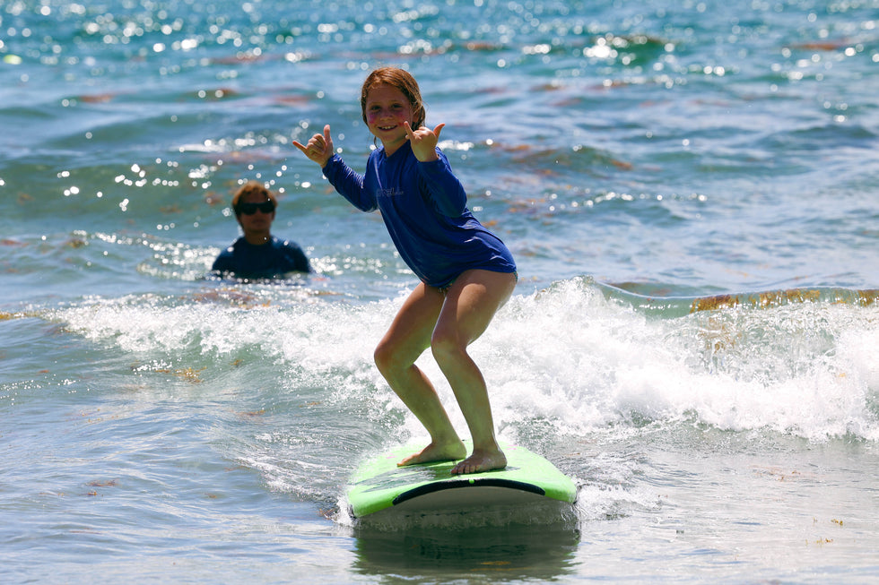 Surf camp at Deerfield Beach