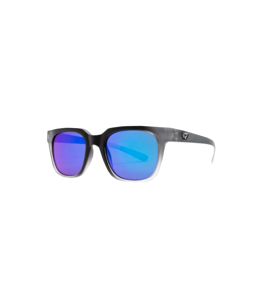 Volcom Morph sunglasses MatteTransClearFade GrayBlueMirror