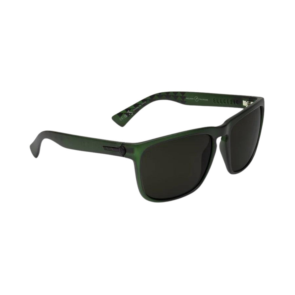 Electric Knoxville XL Polarized Sunglasses JMBritishRacingGreen GreyPolar Square