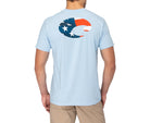 Costa Del Mar Flag Crew LightBlue M